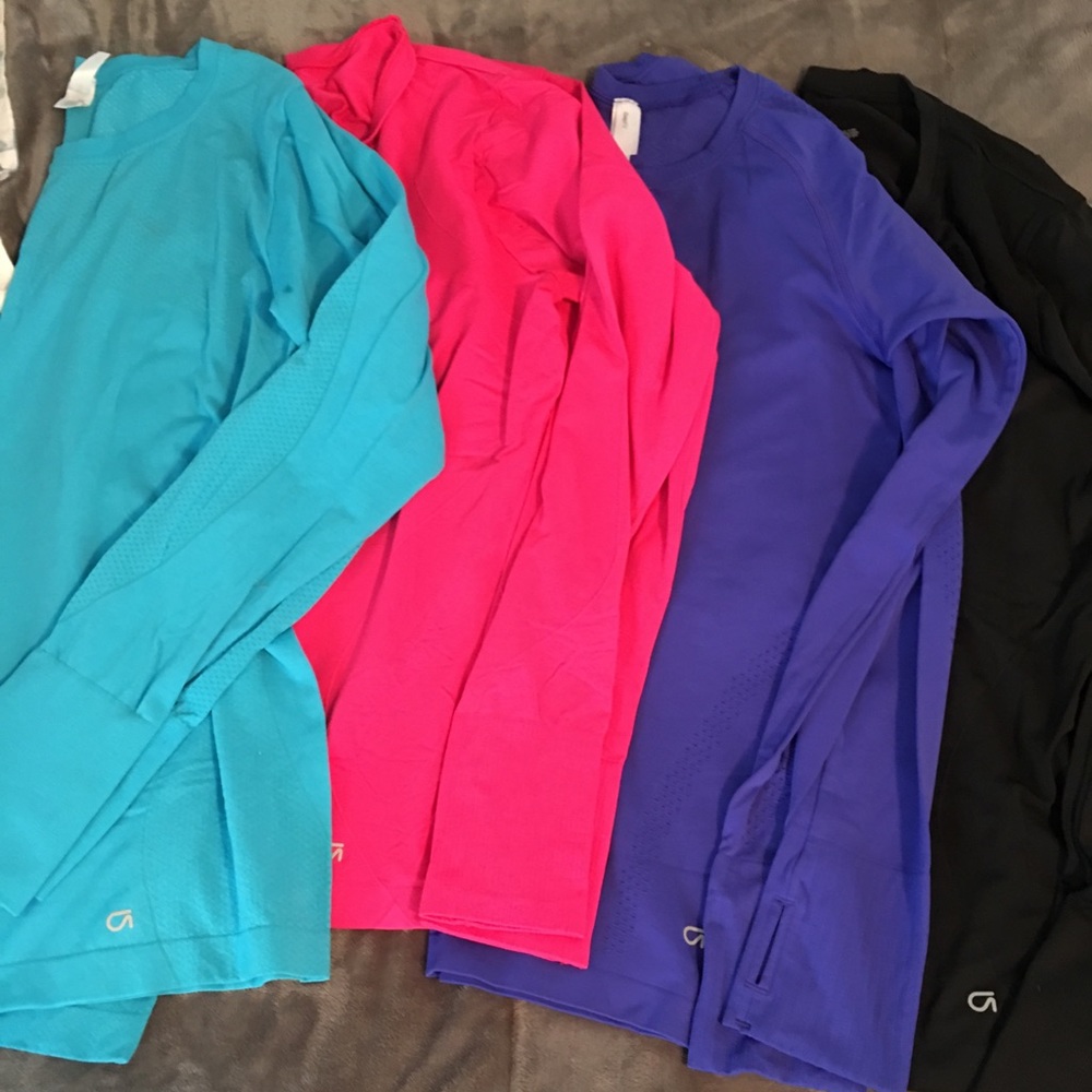 GapFit long sleeve tees xl
